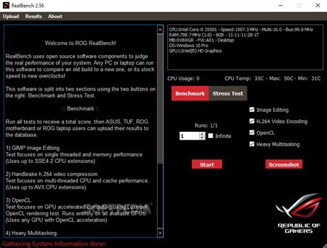 realbench download.